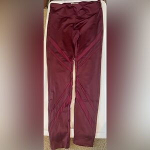 Forever 21 maroon leggings